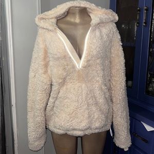 Free people movement sherpa quarter zip jacket